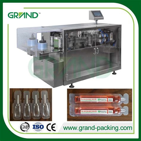 Plastic Ampoule Filling And Sealing Machine Manufacturer Packing