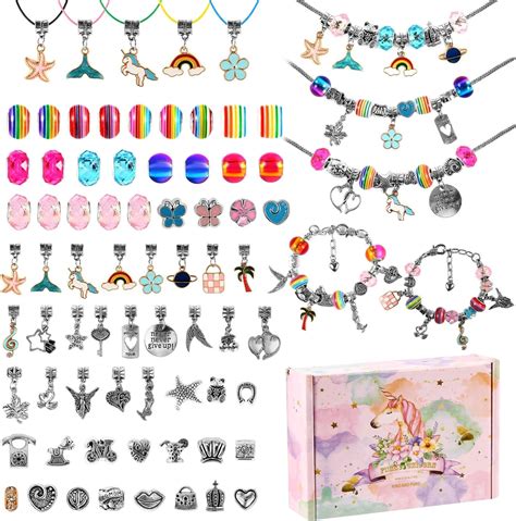 Ballery Kit Bijoux De Bracelets A Breloques Bracelet Enfant Cadeau