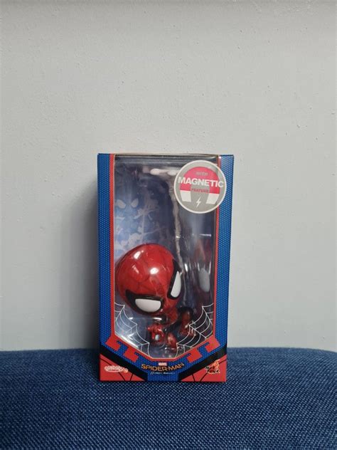 Hot Toys Cosbaby Spider Man Homecoming On Carousell