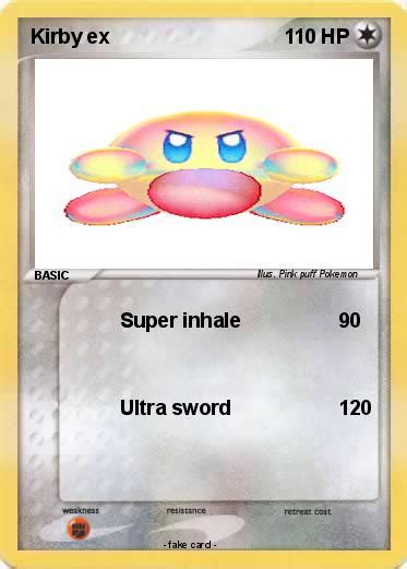 Pokémon Kirby Ex 43 43 Super Inhale My Pokemon Card