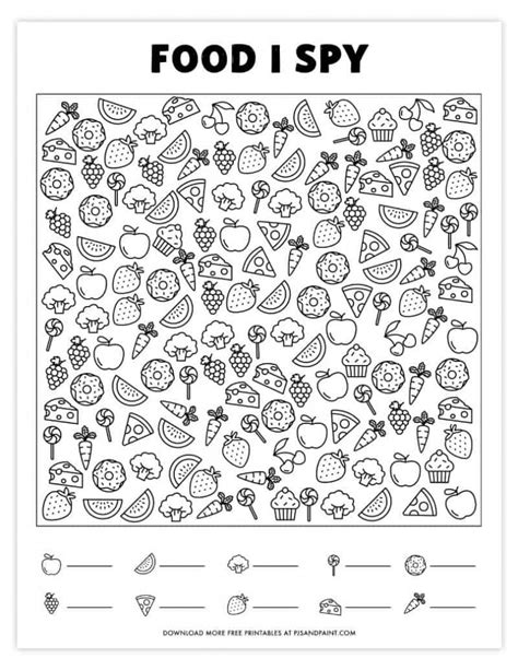 Free Printable I Spy Puzzles Printable Lab