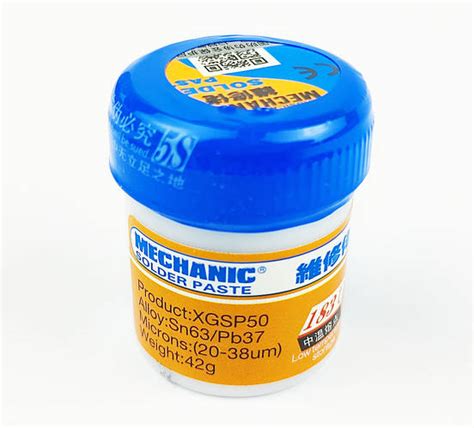 Паяльна паста MECHANIC Олов'яно-свинцева XGSP50 42g (ID#1799693720 ...
