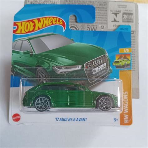 Hot Wheels Audi Rs Avant Zelen Novinka Aukro