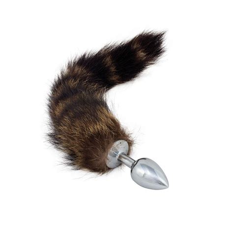 Plug Cola Zorro Marrón Sex Shop Sensótika