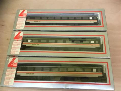 Lot870aoo Gauge Lima Mk2 Intercity Coachesx3