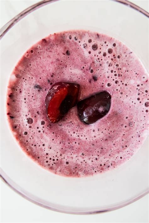 Healthy Ice Cream Cherry Smoothie Recipe Homemade Mastery