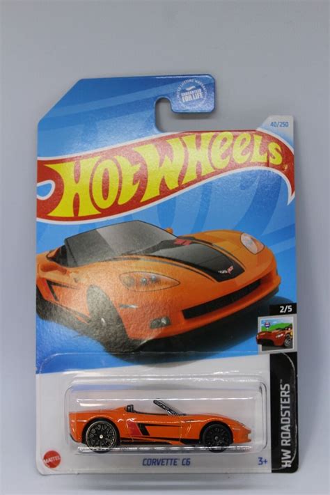 Hot Wheels 2024 Corvette C6 40 250 HW Roadsters Hot Wheels Garage Hot Wheels Cars Mattel