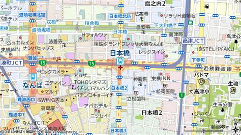 近鉄日本橋駅 地図・周辺情報：マピオン