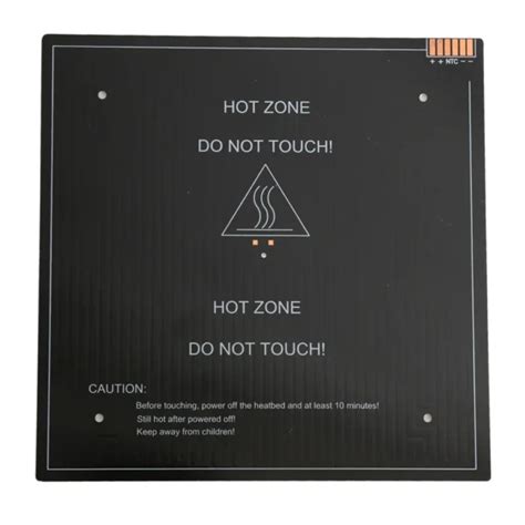 V W Aluminium Heatbed D Printer Hot Plate In Pakistan