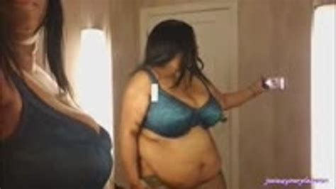 BBW Lane Bryant Fitting Room Bra Try On Standard WMV Josie4yourpleasure Clips Clips4sale