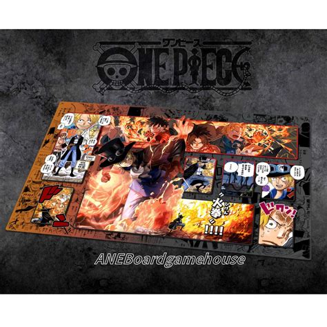 One Piece TCG Sabo Rebecca Nami Boardgame Playmat - Etsy