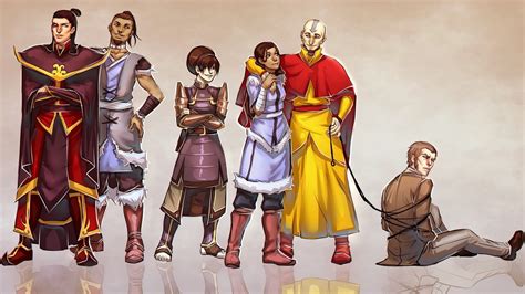 Sokka P Aang Toph Katara Zuko X Avatar The Last