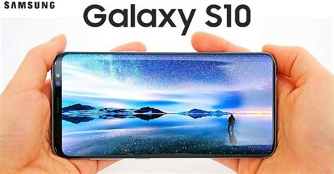 El Galaxy S10 Cuenta Con Lector De Huellas Lateral Y Lente De Gran Angular