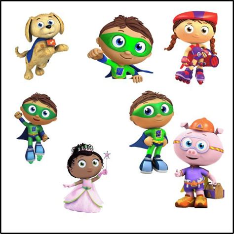 Super Why Characters Png