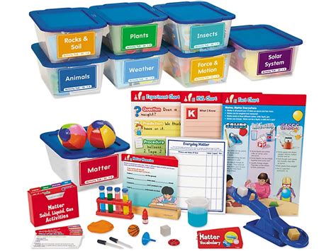 Learning Science Activity Tubs Gr 1 3 Complete Set At Lakeshore