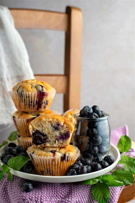 Muffin Vegani Ai Mirtilli Morbidissimi E Deliziosi Ricetta Mammachechef