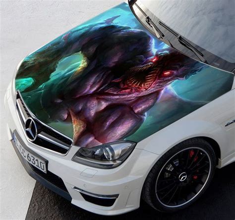 3D капот Виниловые наклейки на авто, винилы, автовинилы, винилография ...