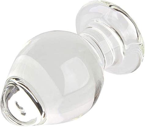 Amazon Romi Extra Large Glass Butt Plug X Inch G Spot Crystal Anal Plug Bum Plug