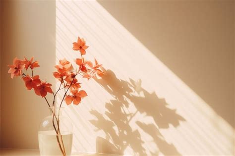 Flower shadow desktop wall window | Premium Photo - rawpixel