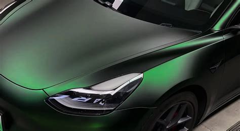 Matte Dark Green Vinyl Wrap Dark Green Car Wrapsbest Green Wrap