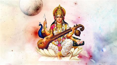 Maa Saraswati Sharde God Hd Wallpapers