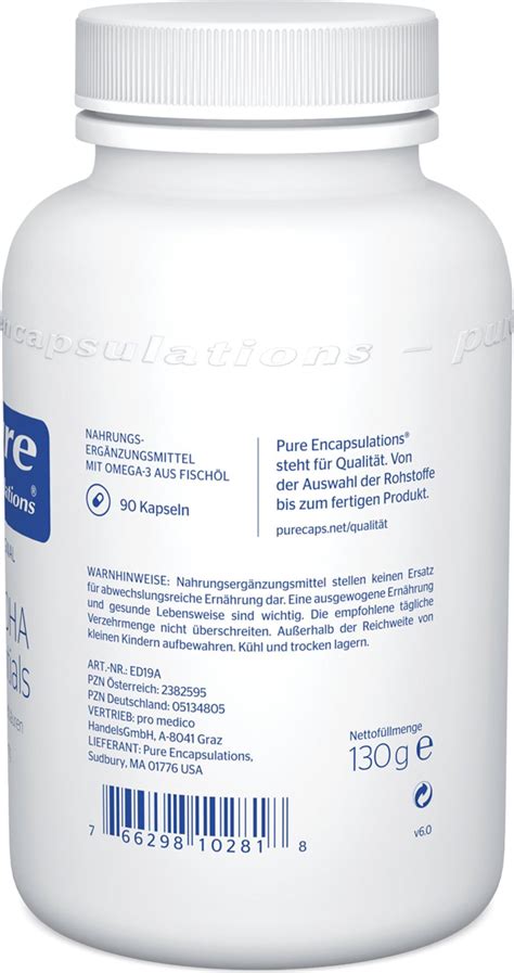 EPA DHA Essentials Pure Encapsulations VitalAbo