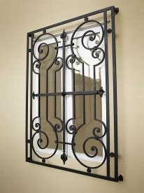 Wrought Iron Window Grill Leonard Metal Design