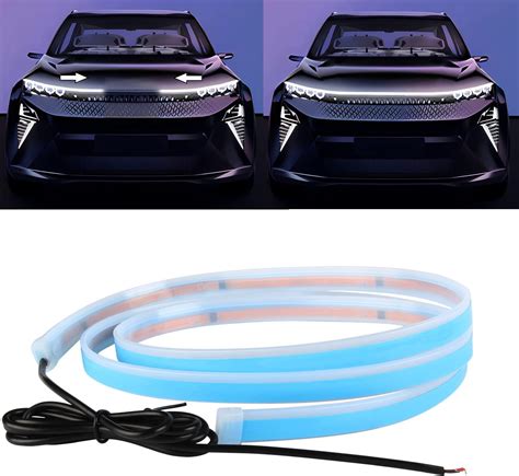 Amazon Car Hood Light Led Strip Exterior Flexible Car Strip White