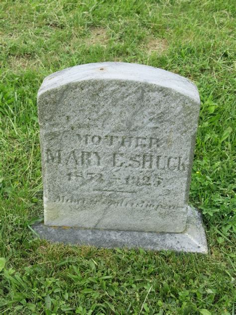 Mary Elizabeth Mckenzie Shuck Memorial Find A Grave