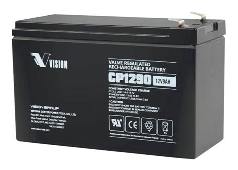 Аккумулятор VISION CP1290 — Техносервис
