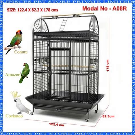mild steel large size birds cage ar  home purpose