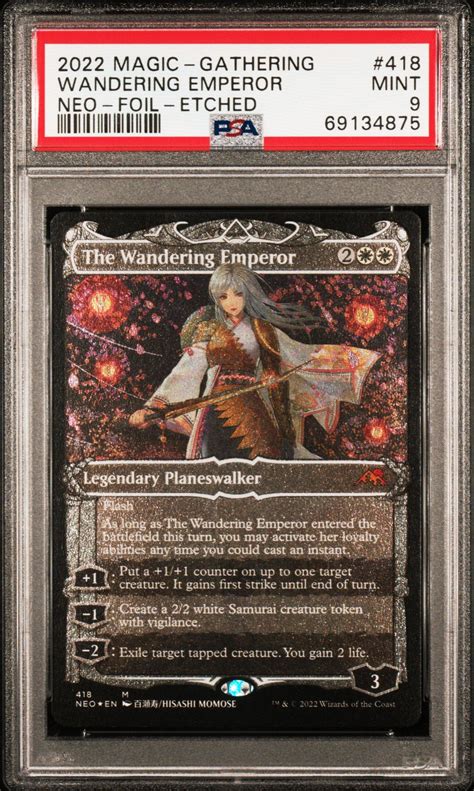 2022 Magic The Gathering Kamigawa: Neon Dynasty 418 The Wandering