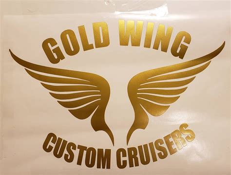 Honda Gold Wing Decal Etsy