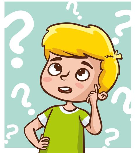 Problem solving concept. Cute kid boy thoughtful ask question. confused