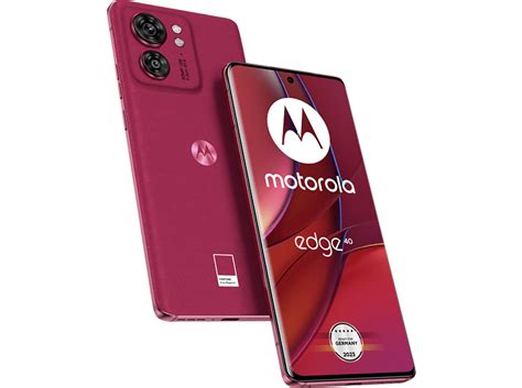 MOTOROLA Edge40 256 GB Viva Magenta Dual SIM Smartphone 256 Viva