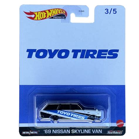 Hot Wheels Alloy Model Car Culture Moon Eye Nissan Skyline Van