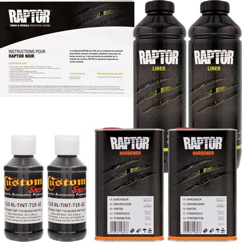 Amazon U POL Raptor Truck Bed Liner Kit W Spray Gun 2 Liters