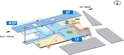 Jr福島駅構内案内大阪府大阪市のjr環状線（大阪環状線）駅詳細情報 大阪環状線