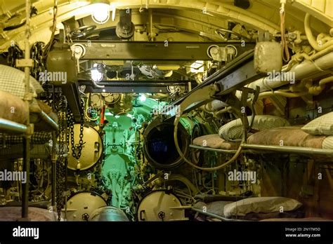 Chicago Il Usa February 6 2023 Interior Of The German Submarine U