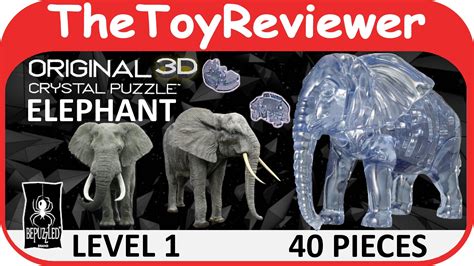 Check Out Original 3d Crystal Elephant Puzzle Here Youtube