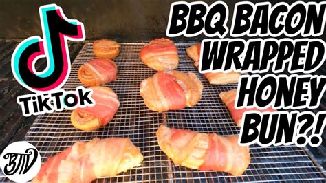 Bbq Bacon Wrapped Honey Buns Youtube