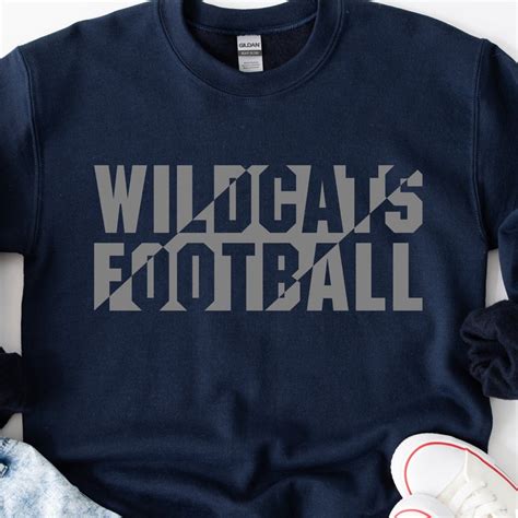 Wildcats Football Svg Etsy
