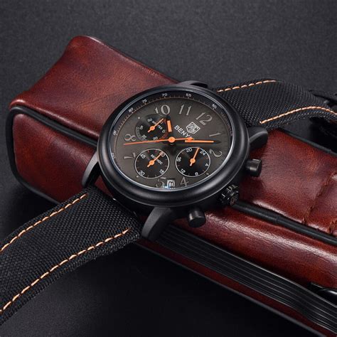 Benyar Mens Chronograph Watch Black Vivid Nuance South Africa