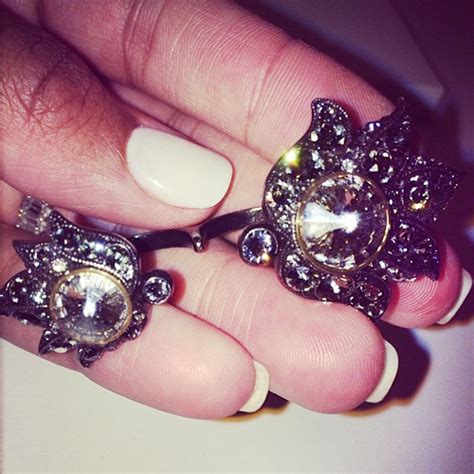 Ciara Nude Cross Jewels Nail Art Nails Steal Her Style