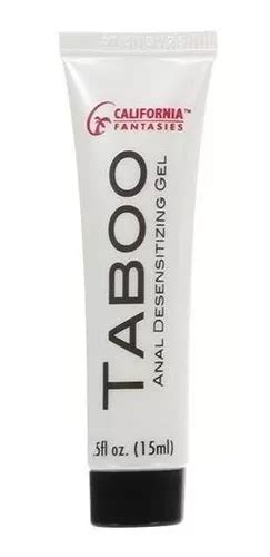 Lubricante Anal Taboo Base De Agua 15ml MercadoLibre