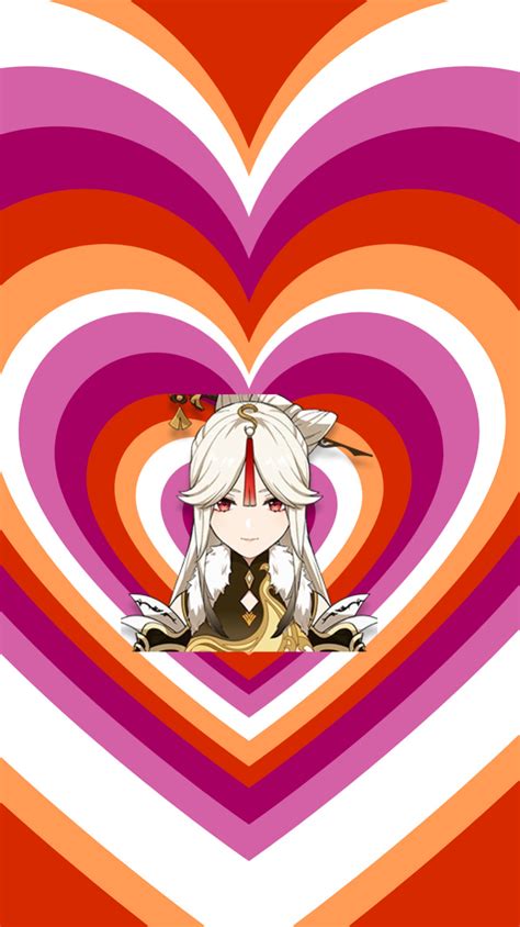 Ningguang Lesbian Pride Icons Genshin Impact HoYoLAB