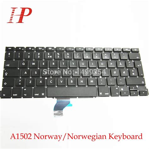 Original New A1502 Norway Keyboard For Apple Macbook Pro Retina 13 ...