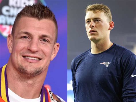 전 패트리어츠 위대한 Rob Gronkowski 용어는 Mac Jones가 가짜 뉴스 로 거래되고 있다고 보고합니다