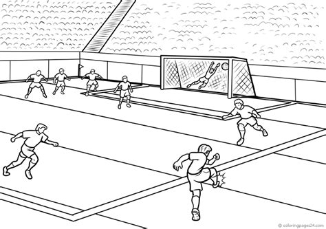 Campo De Futebol Para Colorir - Campo De Futebol Para Colorir - superbdiy