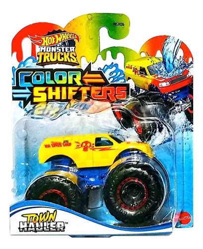 Hot Wheels Monster Truck Town Hauler Color Shifters MercadoLibre